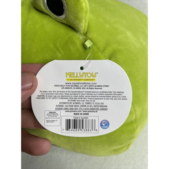 Squishmallow Wendy The Frog 11” Stackable Holiday Gift Spring Easter 2022 RARE - Picture 9 of 12